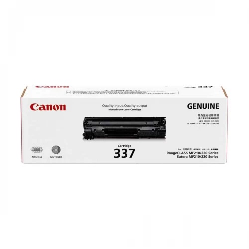 Canon 337 Black Genuine Toner Cartridge-IOSBD