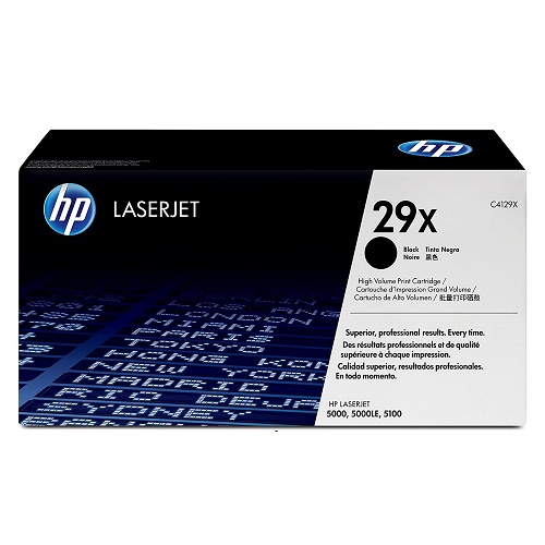 HP 29X Black LaserJet Toner Cartridge-IOSBD