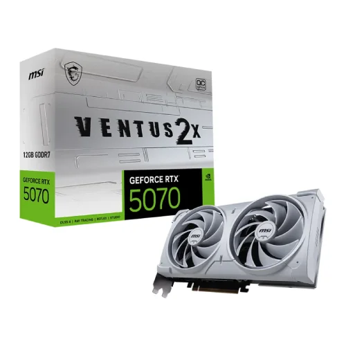 MSI GeForce RTX 4070 VENTUS 3X E1 12G OC GDDR6 Graphics Card
