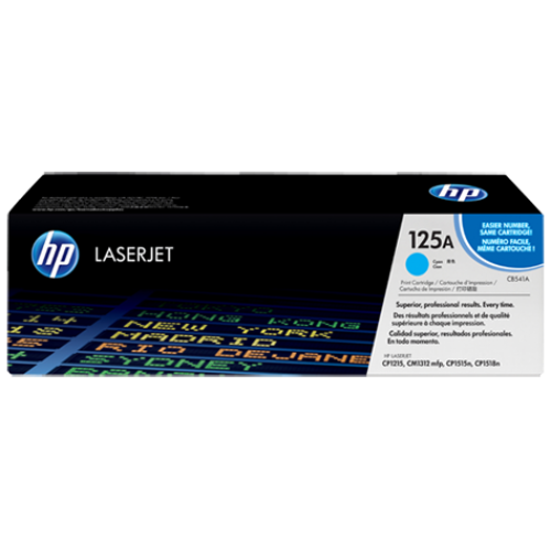 HP 125A Cyan Original LaserJet Toner Cartridge For CLP1515 Printer-IOSBD