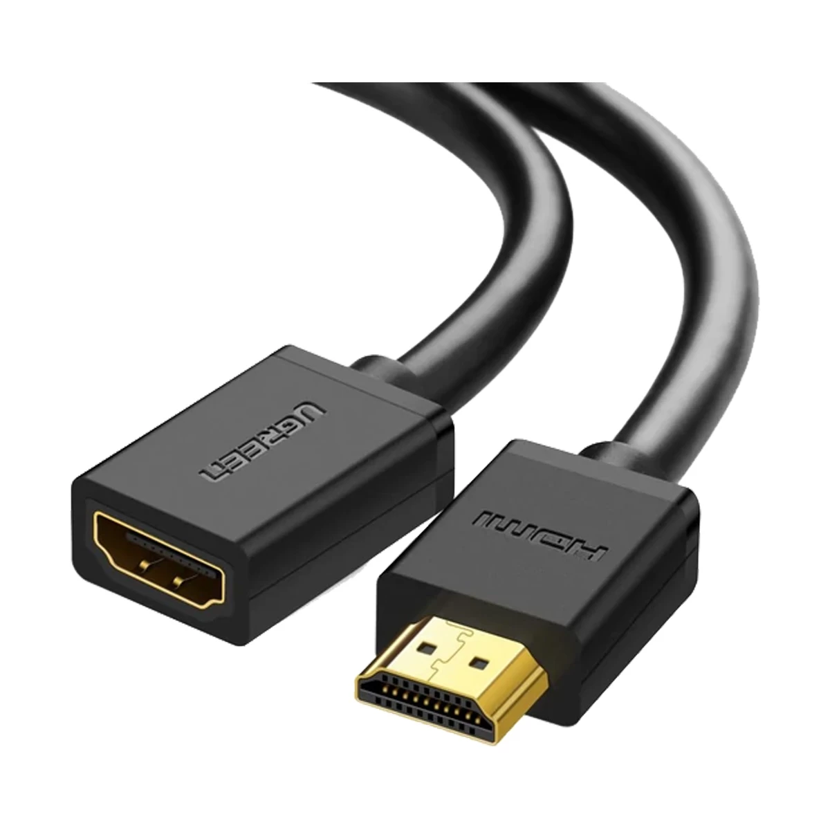 UGREEN 10140 HDMI 2.0 Male to Female 0.5 Meter, Black Extension Cable # 10140 (4K)