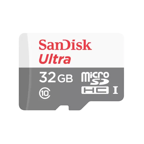SanDisk Ultra 32GB Class-10 100mbps Micro SDHC UHS-I Memory Card (SDSQUNR-032G-GN3MN)-IOSBD