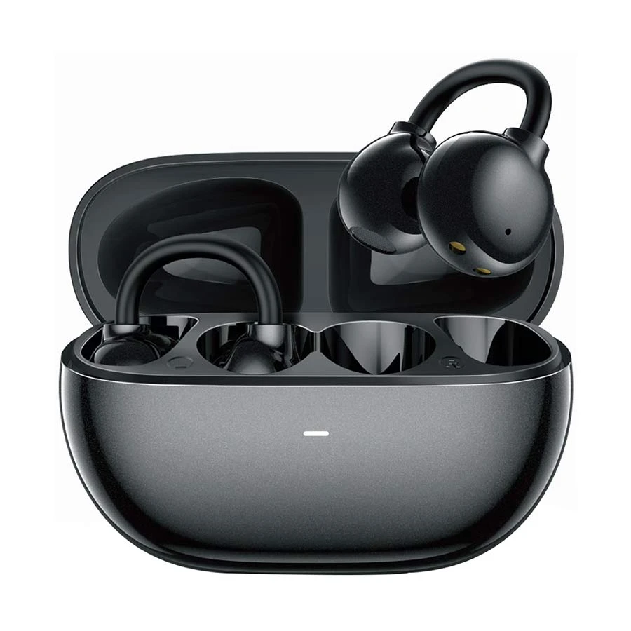 BWOO BO-BW39 Open-Ear Clip-On Black TWS Bluetooth Earbuds