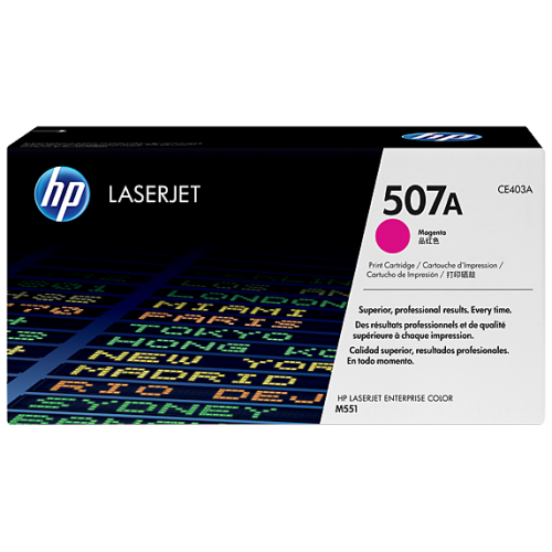 HP 507A Magenta Original LaserJet Toner Cartridge-IOSBD